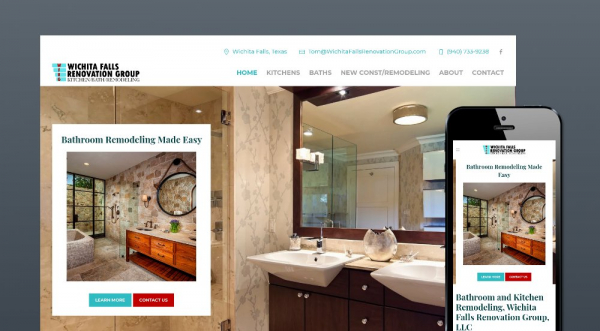 Wichita Falls Renovation Group Website